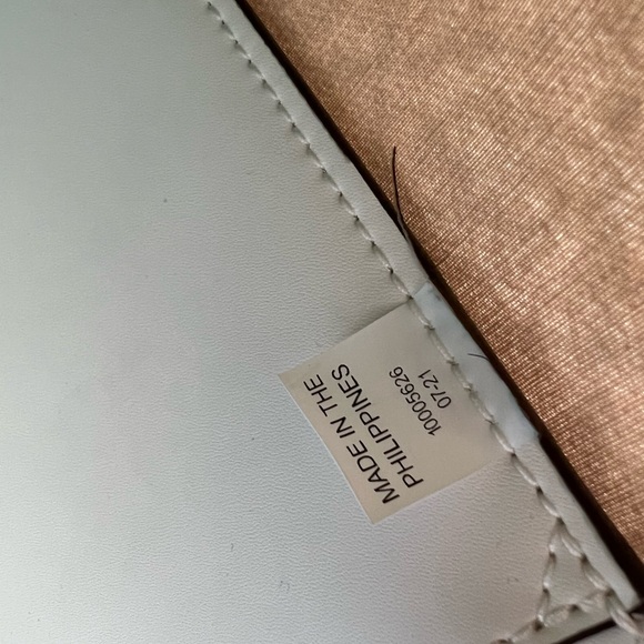 TORY BURCH Gemini Link Canvas Tote- New Ivory Gemini Link - Picture 8 of 14